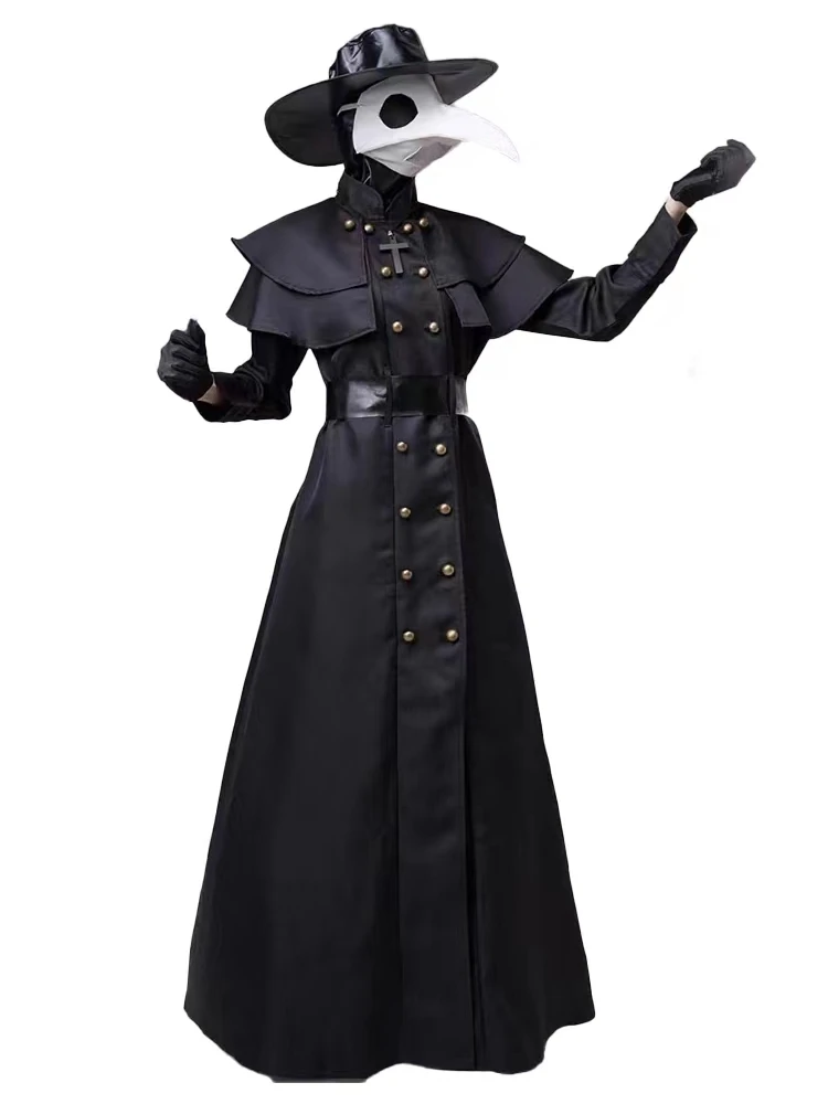 Halloween Costume Crow Long Bird Mouth Doctor Medieval Steam Punk