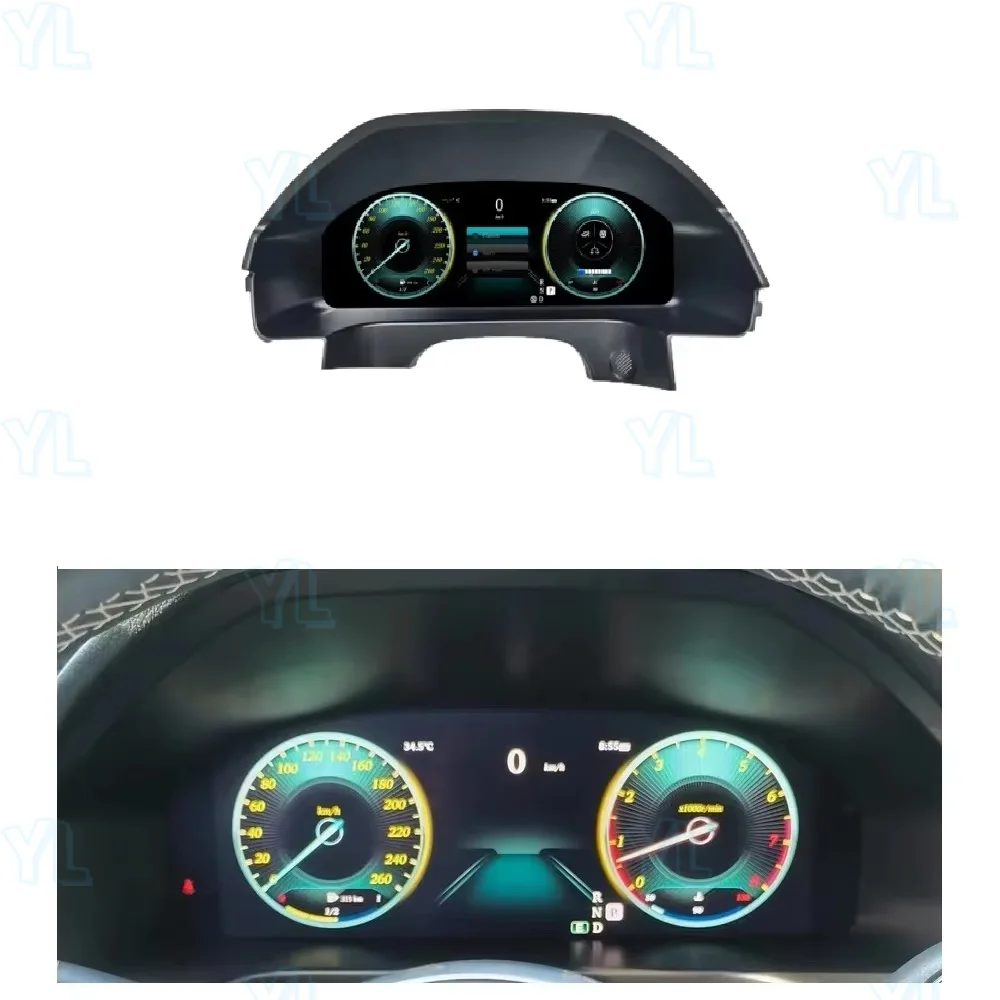 Panel Instrumen Digital Mobil Untuk Mercedes Benz E w212 (2014-2015) LCD Speedometer Dashboard Player Sistem Linux