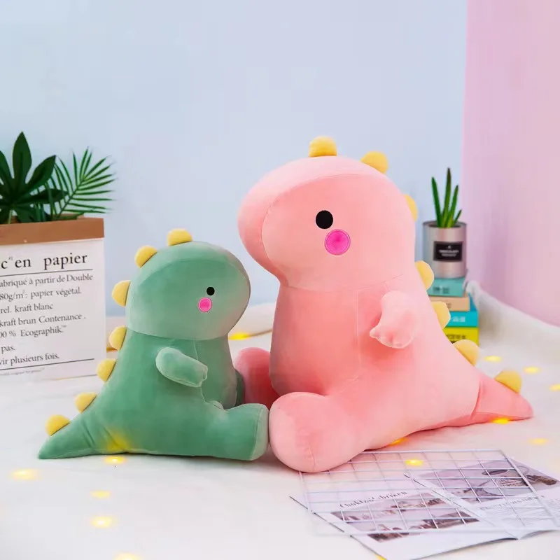 25/30cm 10 Styles Super Soft Dinosaur Plush Doll Cartoon Stuffed Animal Dino Toy for Boy Girl Hug Doll Sleep Pillow Home Decor