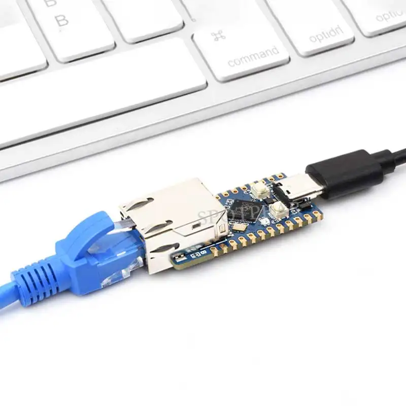 Raspberry Pi Pico 2 RP2350 ETH RP2350A chip CH9120 TCP/UDP Ethernet Network Built-in temperature sensor 4MB Flash/520KB SRAM - Image 6