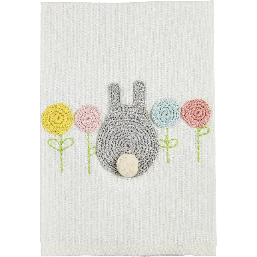

Easter Crochet Towel By; 14" x 21