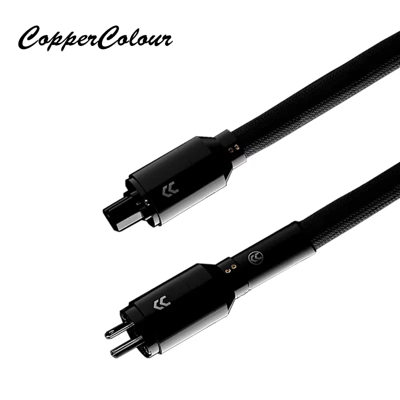 CopperColour CC Pantheon Hifi power cable audiophile Audio power cord AU/US/EURO Schuko Plug OFC 9 mm2 OD=20mm Customizable