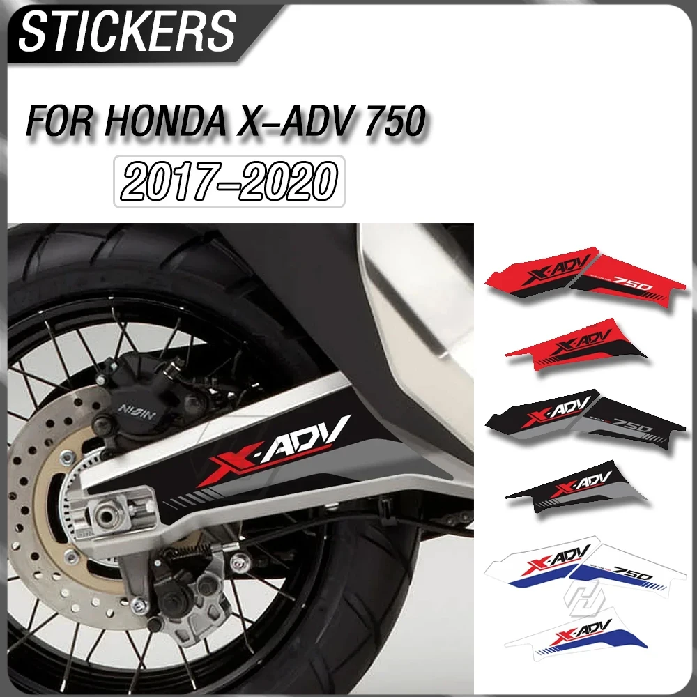 

For Honda 2017-2020 X-ADV 750 Scooter PVC Modified Accessories Black Sticker Decoration