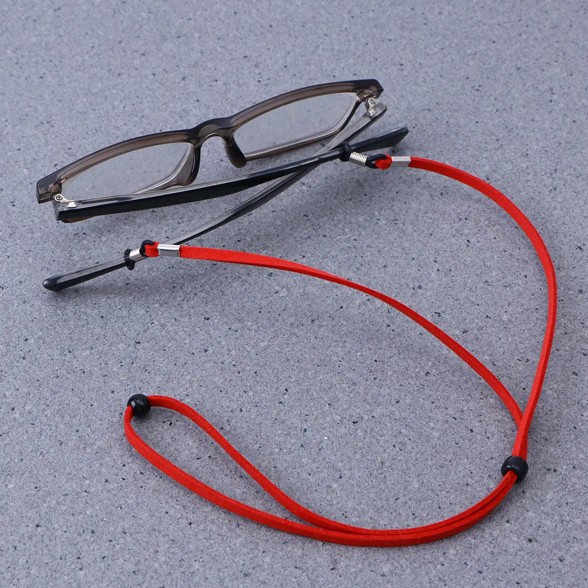 5Pcs Sunglasses Strap Non-Slip Secure Hold Adjustable Metal Coil Eyewear Retainer for Most Frames Including Prescription Reading