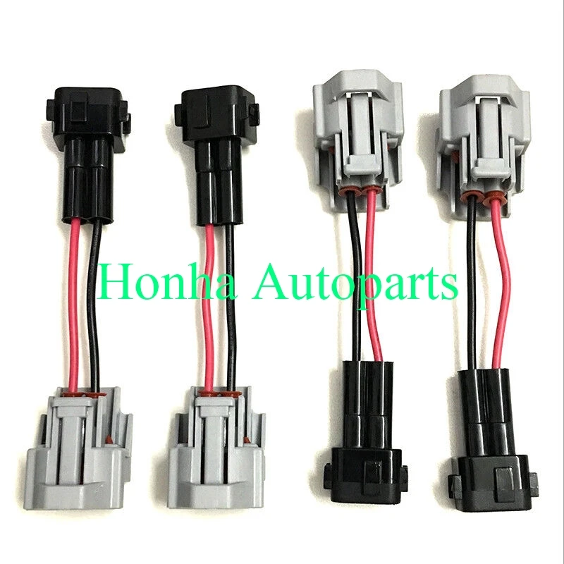 

Free shipping Set of 4 electrical female to EV1 A adapter male plug injector adapter