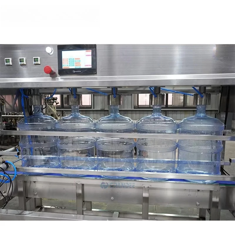 Macchina automatica per prove di bottiglie di plastica per test di perdite d'acqua da 5 galloni