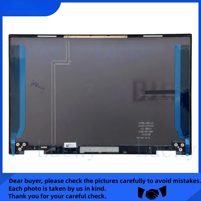 

f New For Samsung Galaxy Book Flex2 NP730QCJ NP730QDA 13.3" Top LCD Back Cover