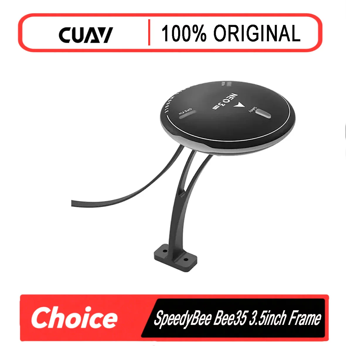 CUAV NEO 3 PRO GNSS Module with M9N GPS for Pixhawk PIX, Ardupilot PX4 Flight Controller, High Precision Navigation