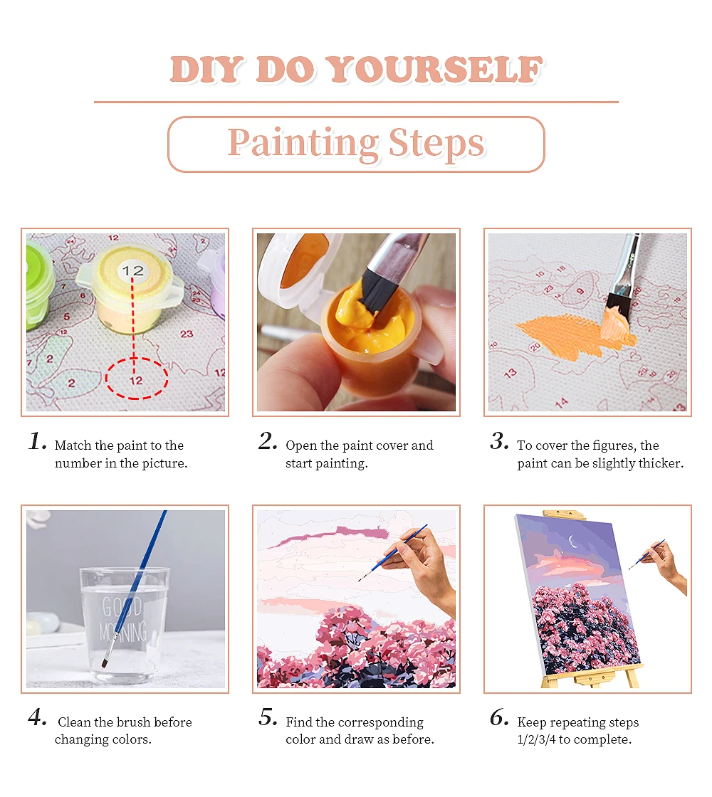 DIY بيغل الكلب اللوحة الرقمية لطيف كلب أليف صورة ملونة يدويا اللوحة الحيوان الفن جدار المنزل الديكور بسيط