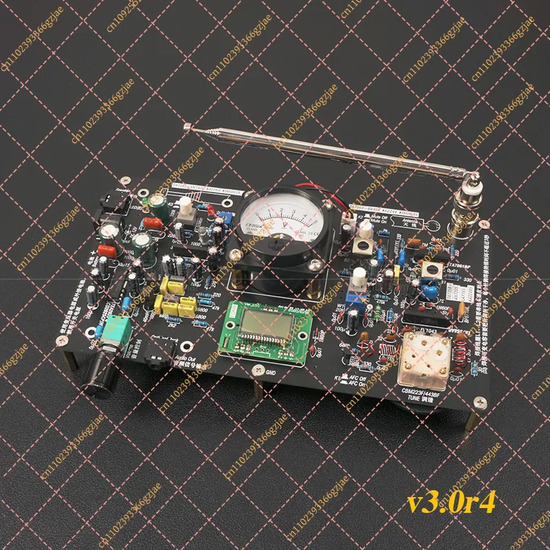 FM7303 FM Stereo Radio Circuit Board DIY Assembly Kit, Electronic Component Set