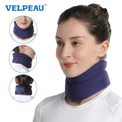 VELPEAU-esponja ortopédica para cuello, almohada de soporte para vértebras cervicales, alivio del dolor y la presión, tres estilos a elegir