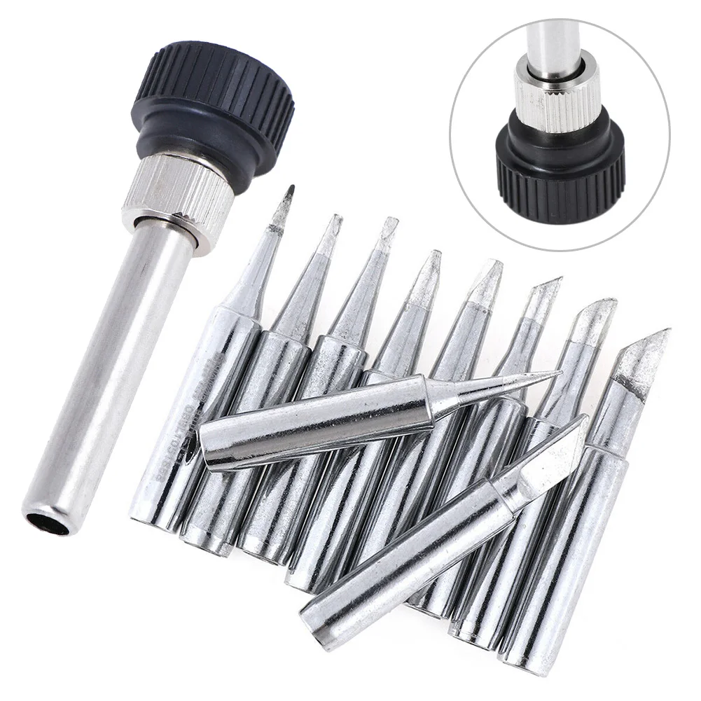 900M-T Soldering Iron Tips Solder Tip Welding Soldering Tools For 936 937 852D Soldering Station Practical Useful High quality