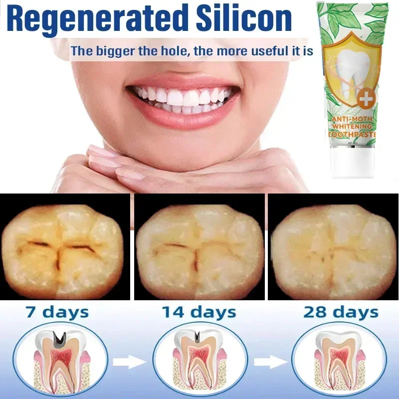 Rimuovi cavità placca di calcolo parodontite sbiancamento dei denti