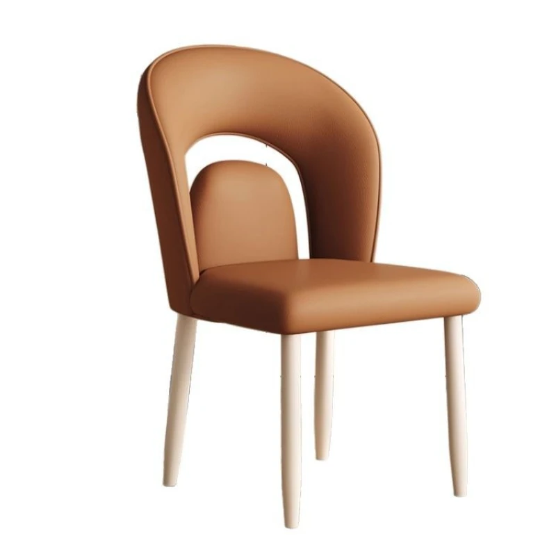 

Dining chair light luxury high-end dining table home modern Nordic Italian wrought