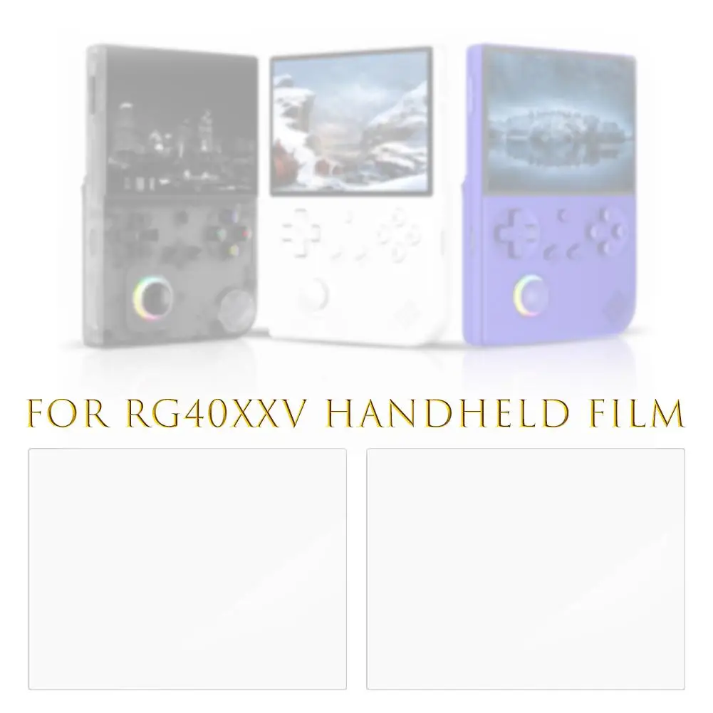 Protective Film For Rg40xxv Handheld Game Accessories Explosion-proof Anti-scratch Screen Protector Tempered Film U0s6