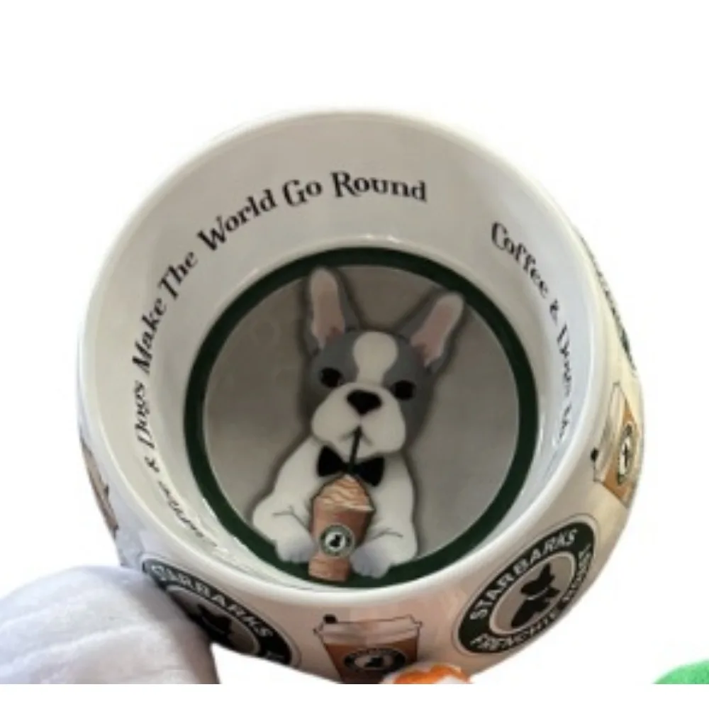 Luxury Brand Designer Dog Bowl Bowls With Placemat Puppy Cat Feeder Non-slip Crash French Bulldog Bowl For Small Dogs