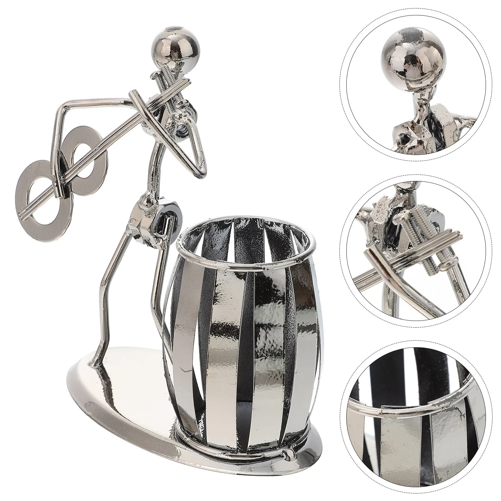 

Держатель для ручек и карандашей в виде гитары, современный настольный декор, креативный музыкальный подарок для мужчин, аксессуары для рабочего стола