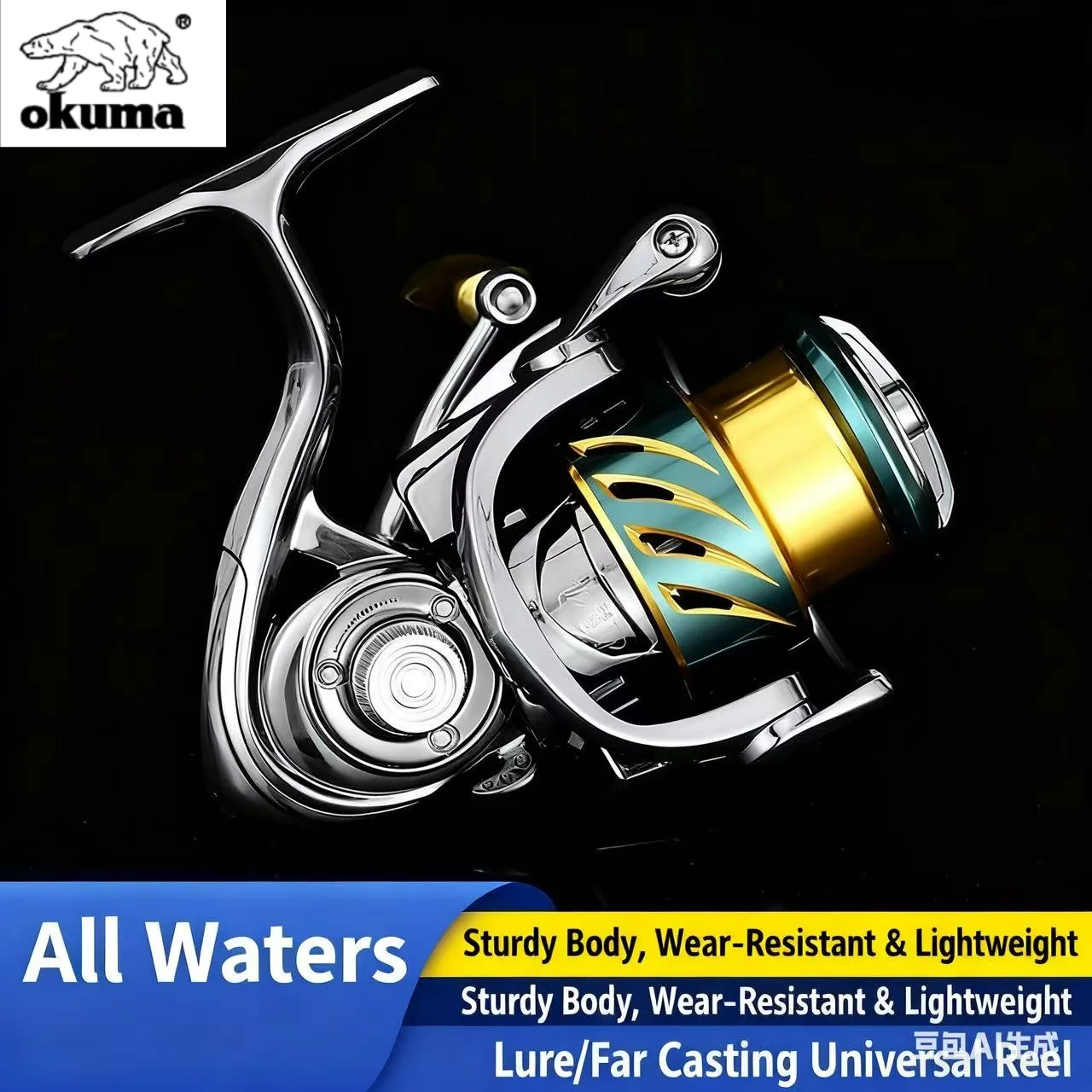 Okuma Visgerei Spinning Reel U - Daiwa Reel Fuego recensie en prijs
