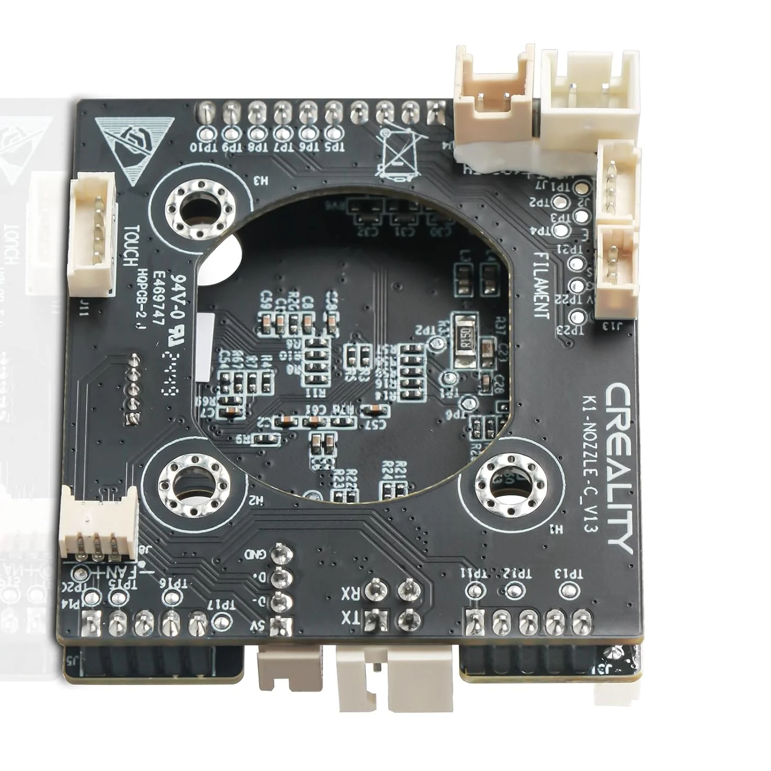 Oryginalna płytka PCB hotendu Creality do K1/K1C/K1 SE/K1 Max, adapter, zamiennik akcesoriów do drukarki 3D PCBA_G_Dla K1/KIC/K1 — zdjęcie produktu 4