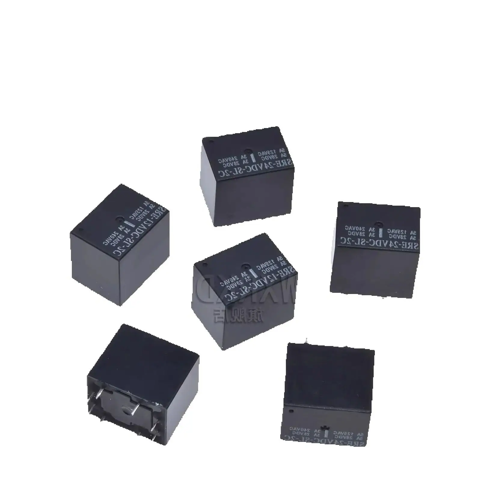 

[10pcs]Relay SRE-05/12/24VDC-SL-2C through-hole 8-pin 2-channel conversion coil SRE-05VDC