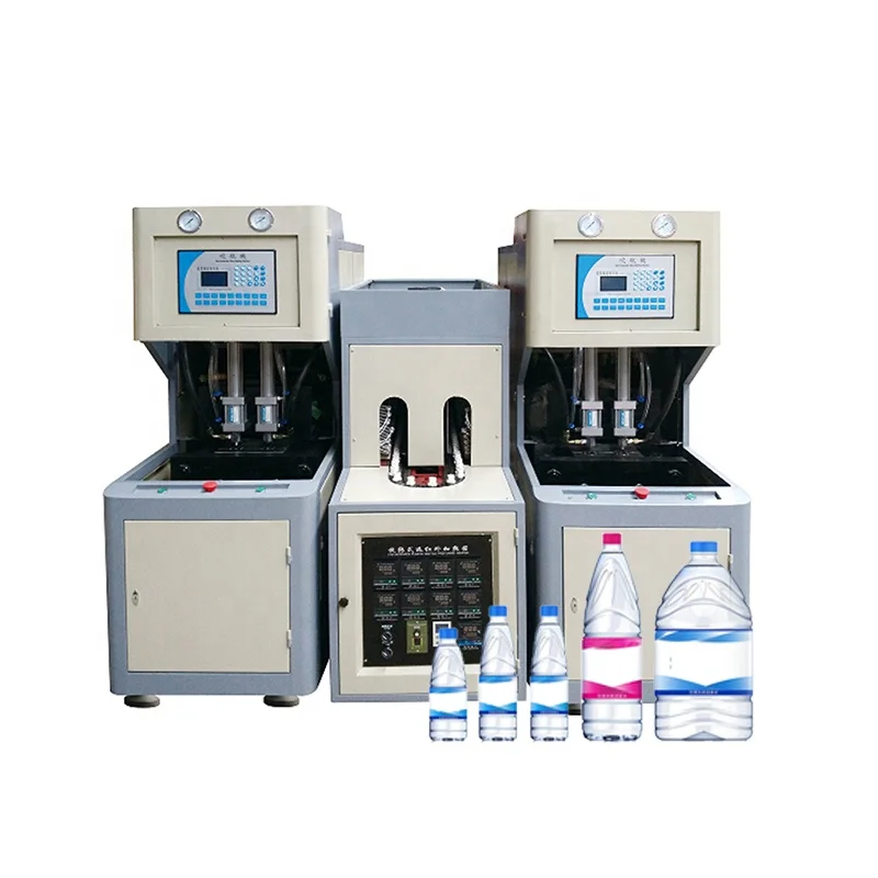 Customized China Semi-automatic Small Plastic Beverage Bottle Injection Blowing Molding Machine