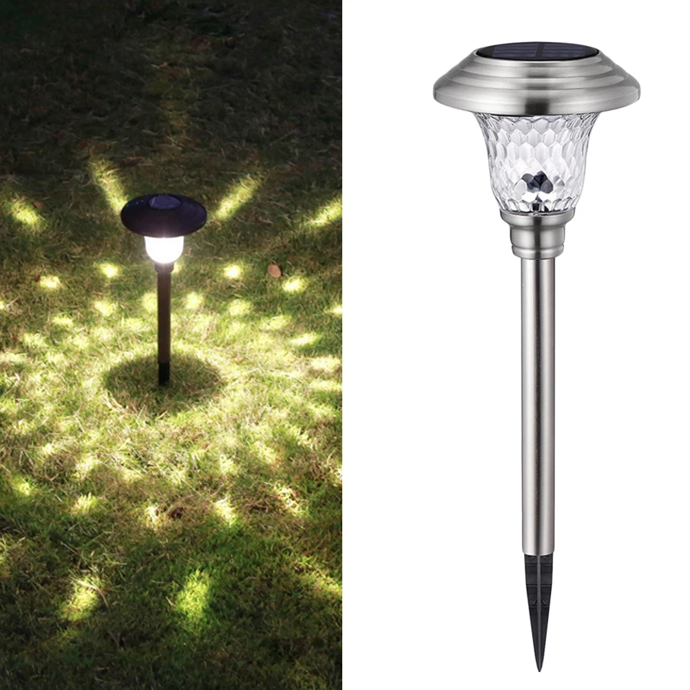 Luces solares de jardín para exteriores, lámpara de césped, iluminación de camino, enchufe de tierra, cubierta, valla, decoración de Patio, paisaje, regalo de Navidad, 2 uds.