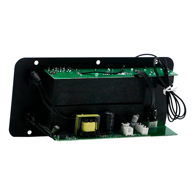 LDZS Car Bluetooth Amplifier For Car Amplifier Board Dual Microphone Karaoke With Modulated Reverb (Adapter Included)