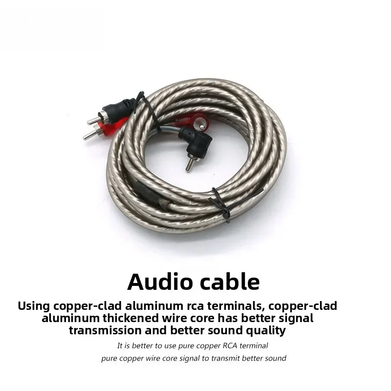 Новый 6GA 8GA 10GA автомобильный аудио усилитель мощности кабель сабвуфера кабель аудио модификации усилителя мощности