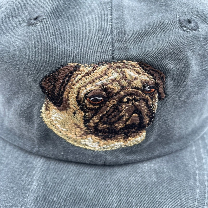 High Quality Wash Cotton Dog Bernese Mountain Snapback Baseball Cap For Men Women Adjustable Hip Hop Dad Hat Garros Dropshipping