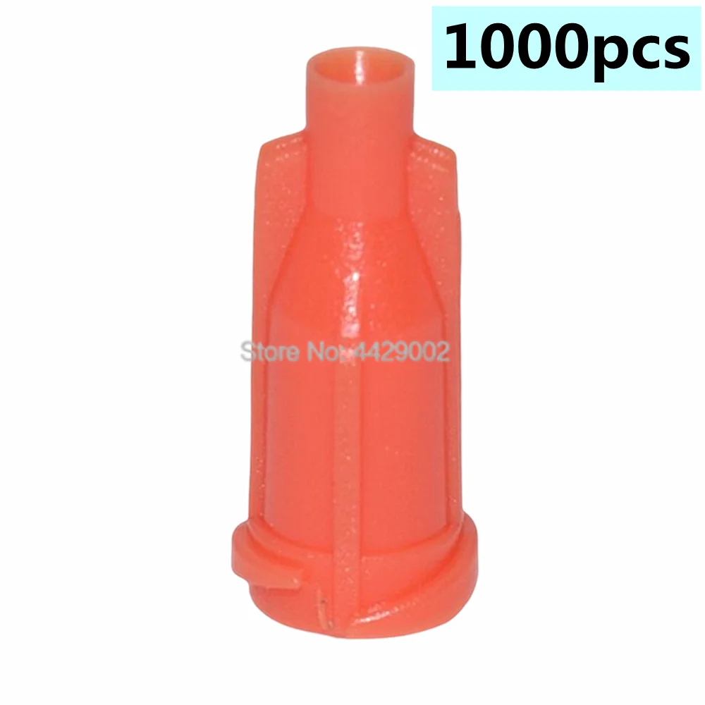 1000 Stück Dichtungskappen für Klebstoffspritzen, Nadel-Dichtungsstopfen für 10cc 30cc 55cc Klebstoffröhrchen und Spritzenzylinder – Detail 1