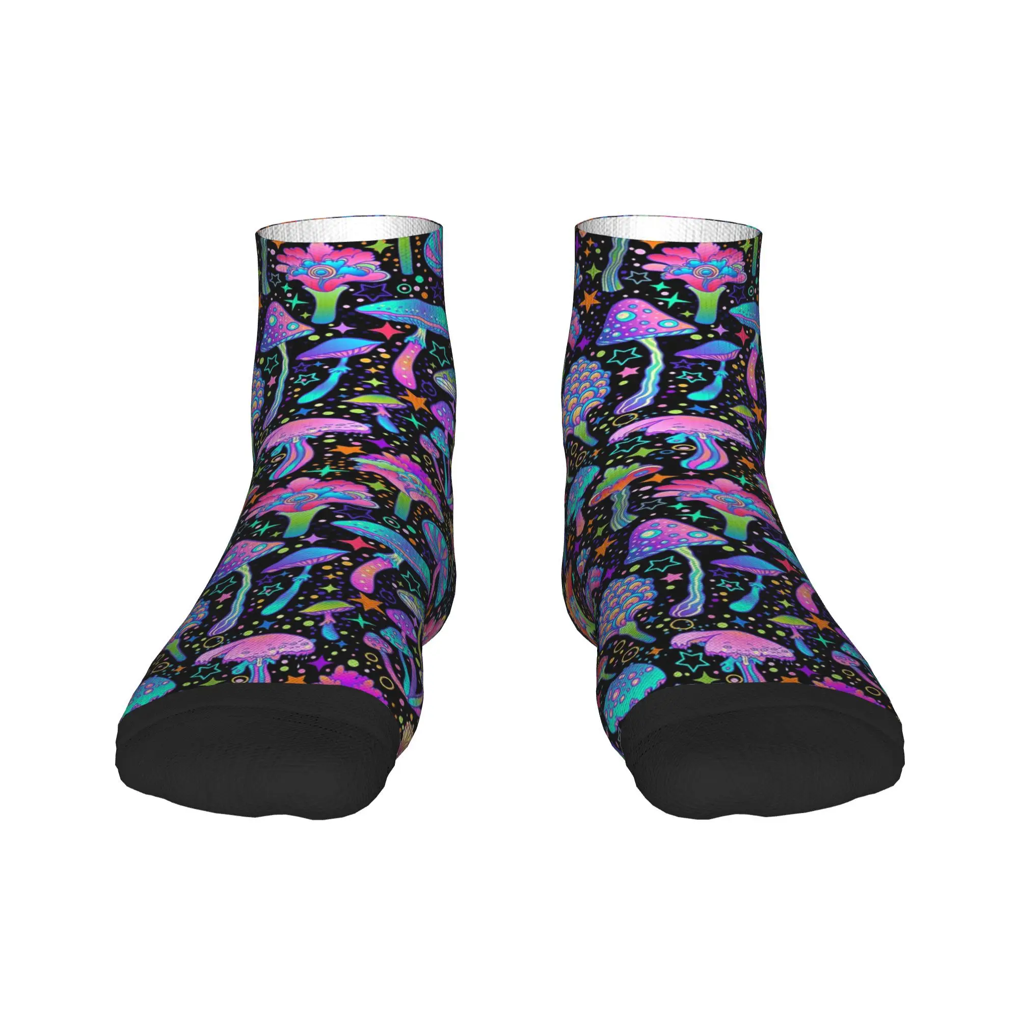 

Носки с лавовым принтом психоделических волшебных грибов, супер мягкие чулки в стиле Харадзюку, всесезонные носки, аксессуары для мужчин и женщин