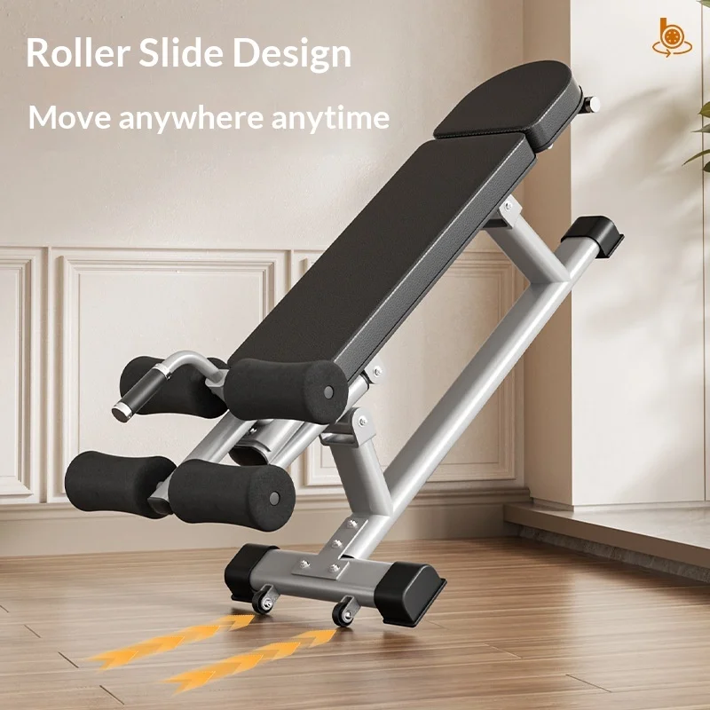 Multi-function Adjustable Incline Abdominal Board Fitness Chair Dumbbell Bench Light Commercial Gym Home Fitness