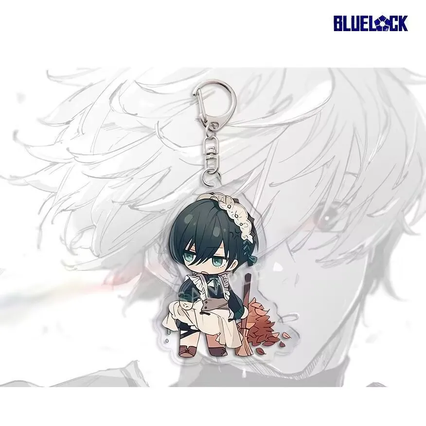 Costume da cameriera portachiavi "Blue Prison". Ciondolo "Jieshi Yifeng Lehui Qianqie Leopard Horse".