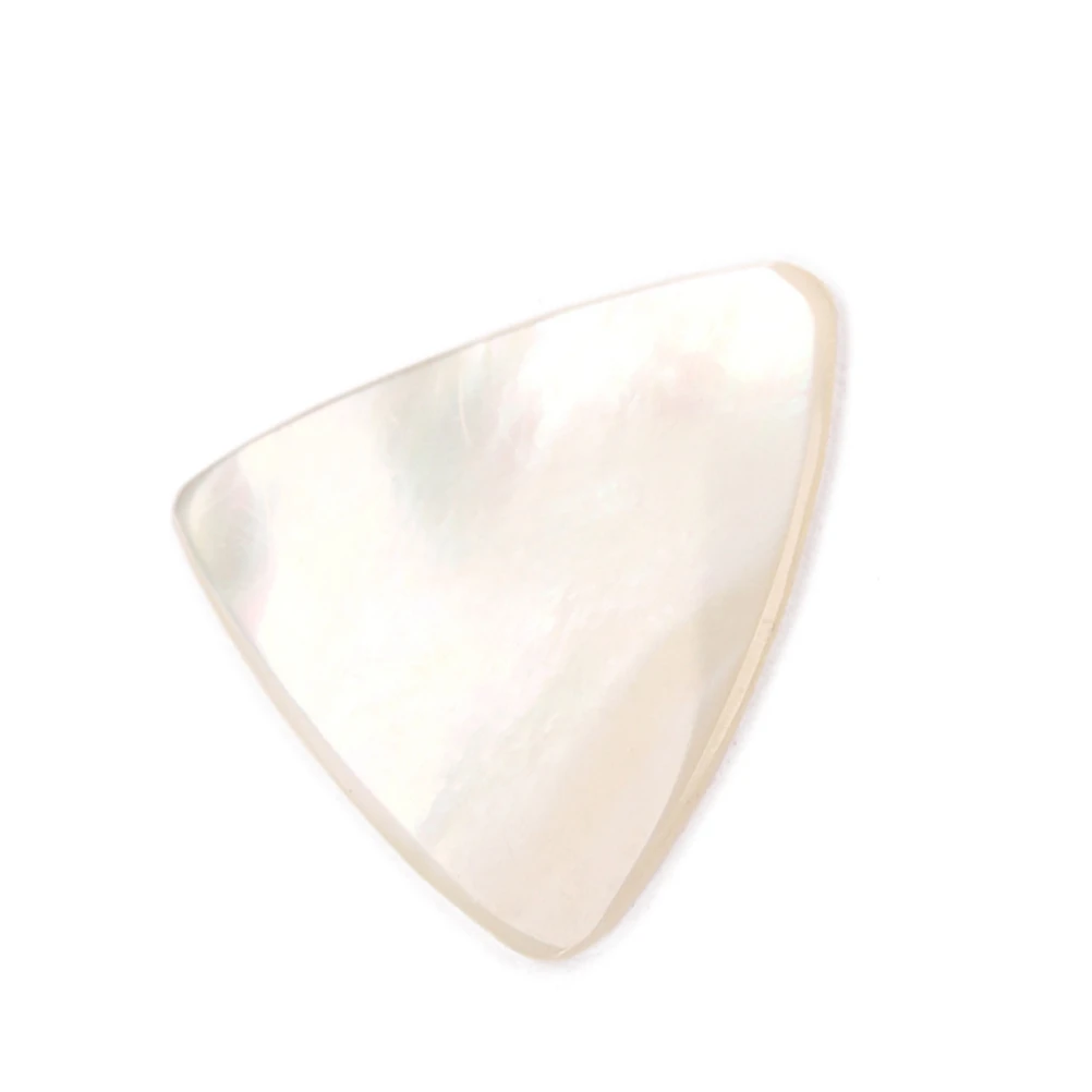 

White Shell Pick Buckle Replacement Guitar Picks Accessories Plectrum Bass Abalone
