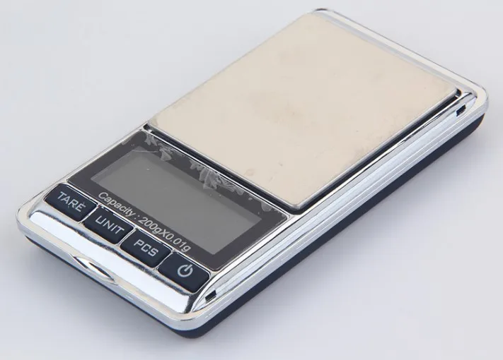 

Mini Jewelry Pocket Digital Electrical Scale Gold Silver Jewelry Weighting Tool 200g 500g 0.01