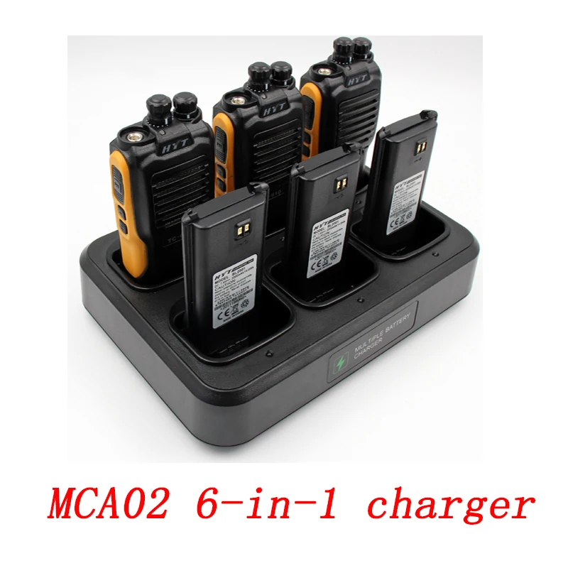 MCA02 Multi unit charger for HYT HYTERA radios TC-610 TC-620 POWER446 TC-610P TAKT-301 BL2001 BL1204 TC610S TC618 TC626 AKL-2001