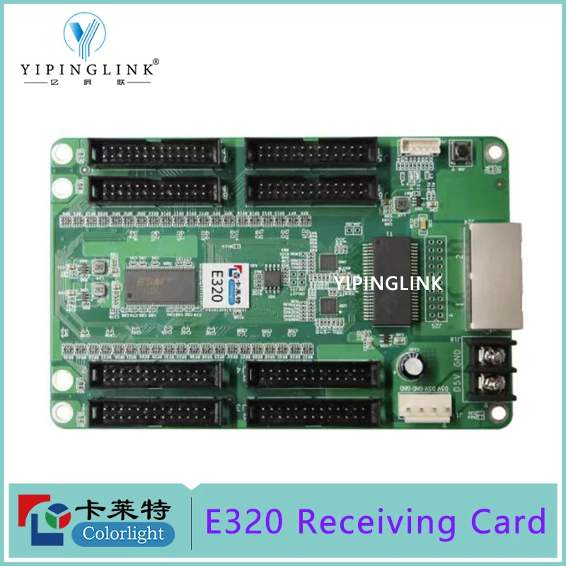 

Colorlight E320 LED Receiving Card Can Load Up 256x1024 Pixels More Reliable And More Economical For Full Color LED Screen