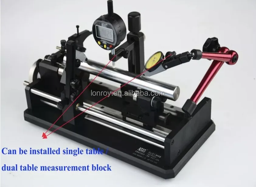 Machine de mesure de concentricité d'arbre électronique, machine d'essai de concentricité