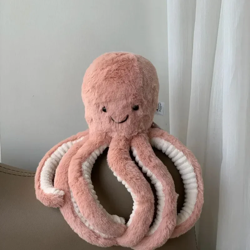 Cute octopus toy octopus doll girl sleeping children's rag gift stuffed doll holiday gift children girls kawaii jelly plush cat