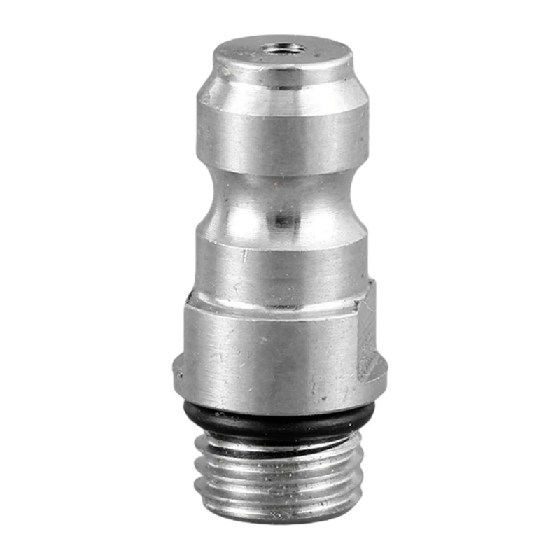 8mm Male Quick Connection Coupling Adapter Stainless Steel Couplers Air Refills Connectors Air Inflation Nozzle DropShipping