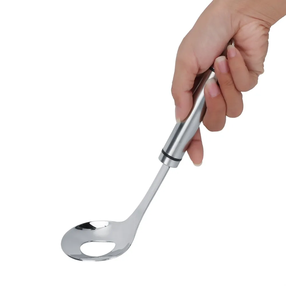 Rustless Steel Meatball Maker Ergonomic Handle Non-Stick Meatball Spoon 9.4 Inch Length Hanging Hole Meatball Clip For Cooking