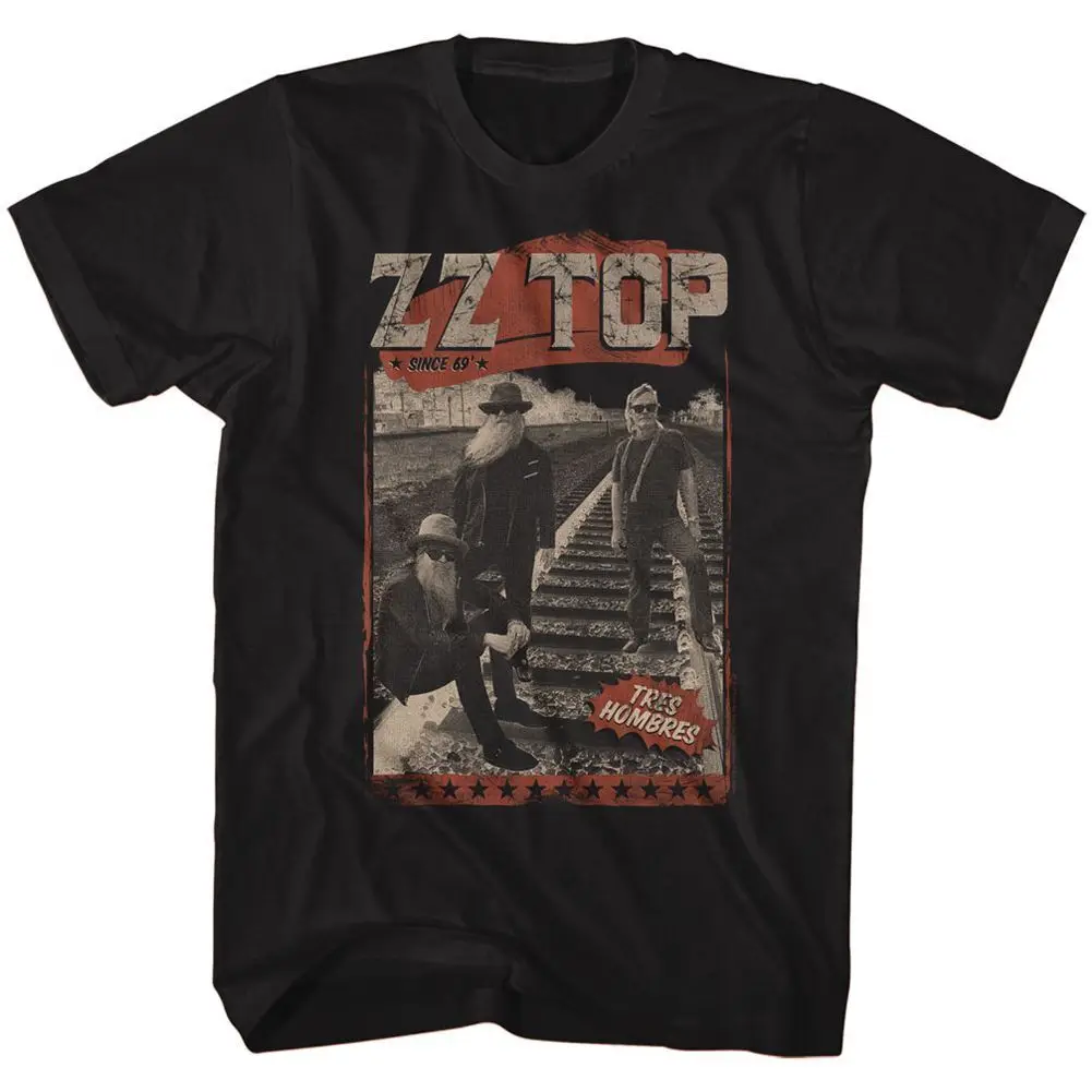 

ZZ Top Hombres Track Music Shirt