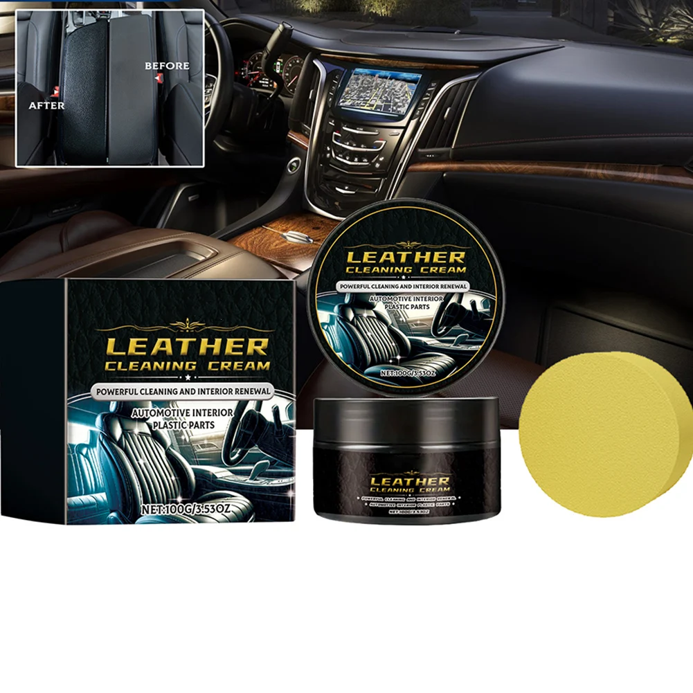 Car Plastic Restoration Cream Car Maintenance Plastic Repair Agent Car Leather Maintenance Enhances Aesthetics