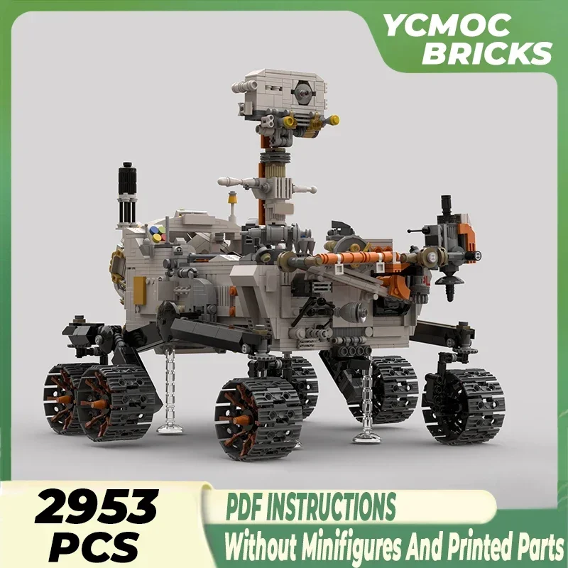 Space Model Moc Bouwstenen Amerika Perseverance Mars Rover Technologie Modulaire Blokken Geschenken Kerst Speelgoed DIY Sets Montage