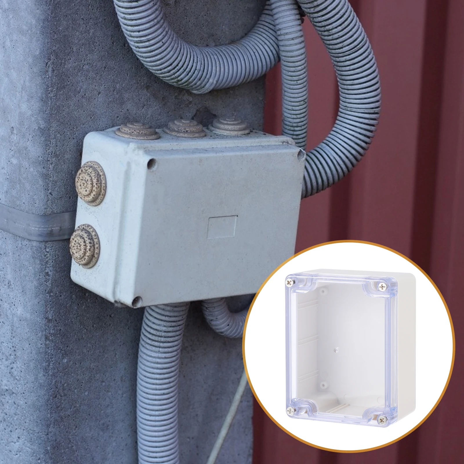 

Waterproof Sealing Box Project Enclosure Major Junction Case Plastic ABS Housing