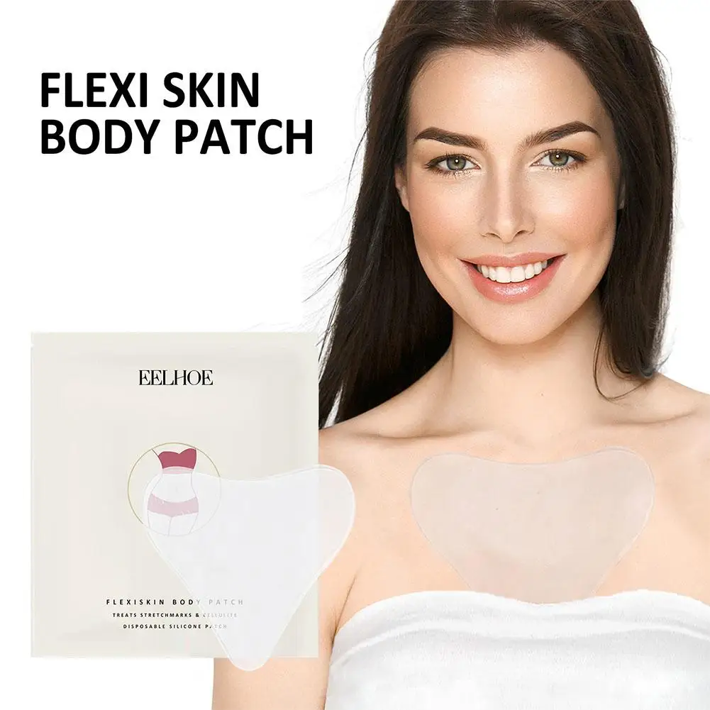 Reutilizável Peito e Olho Rosto Patches, Transparente Levantamento Body Pads, Cuidados Com A Pele Silicone Anti-Rugas Beleza Ferramentas, B0d8