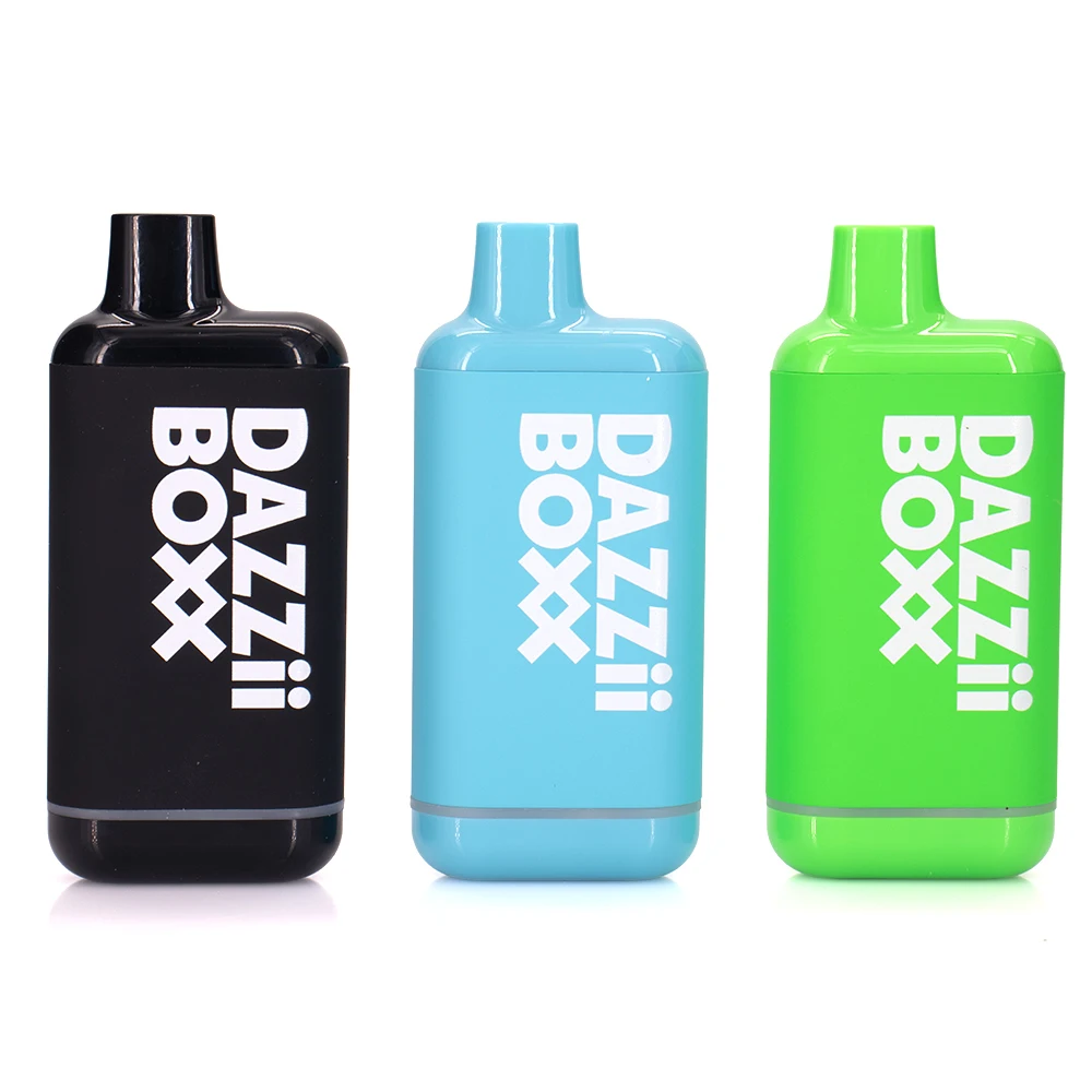 5 pçs/lote Genuíno DAZZLEAF Dazzii Boxx Pré-aquecimento VV Bateria 650mah Vape Box Mod Compatível com a maioria dos cartuchos de rosca 510 cartuchos