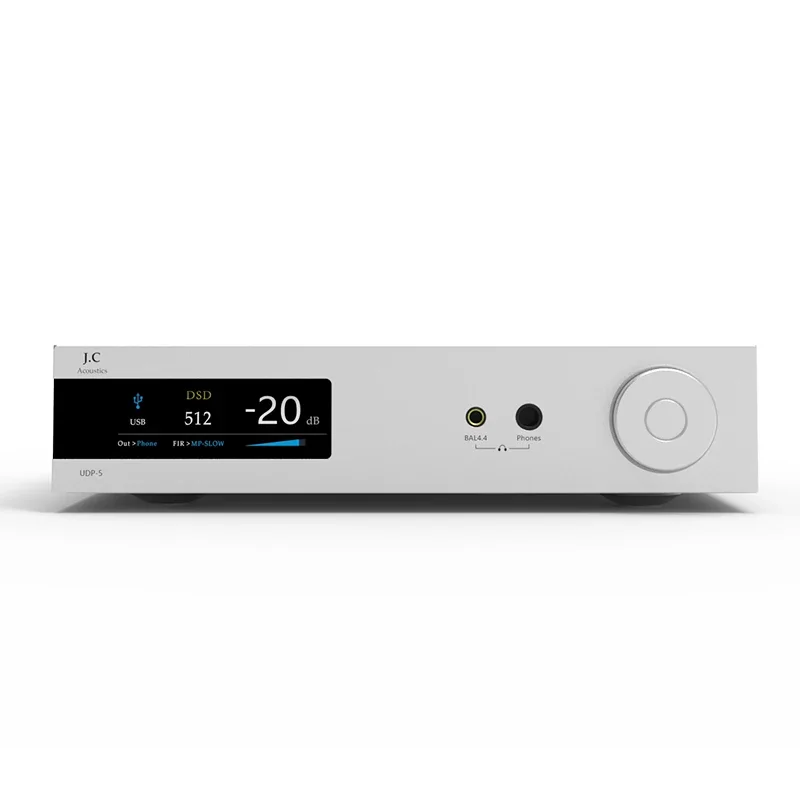 J.C Acoustics UDP-5 Dual ES9039Q2M DAC de escritorio y amplificador de auriculares amplificador de música Hifi