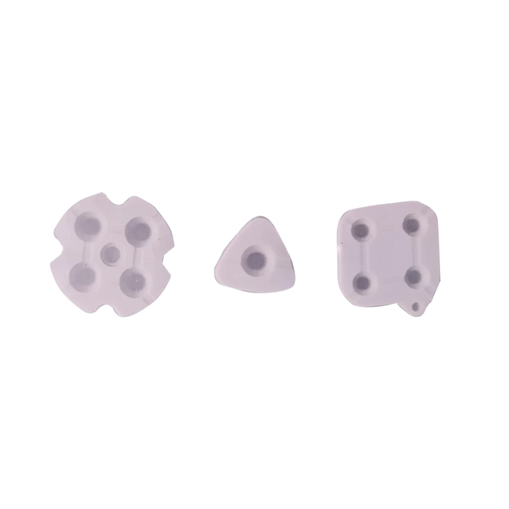 Botones de silicona para Sega Dreamcast, almohadilla de goma conductora para controlador de juego DC