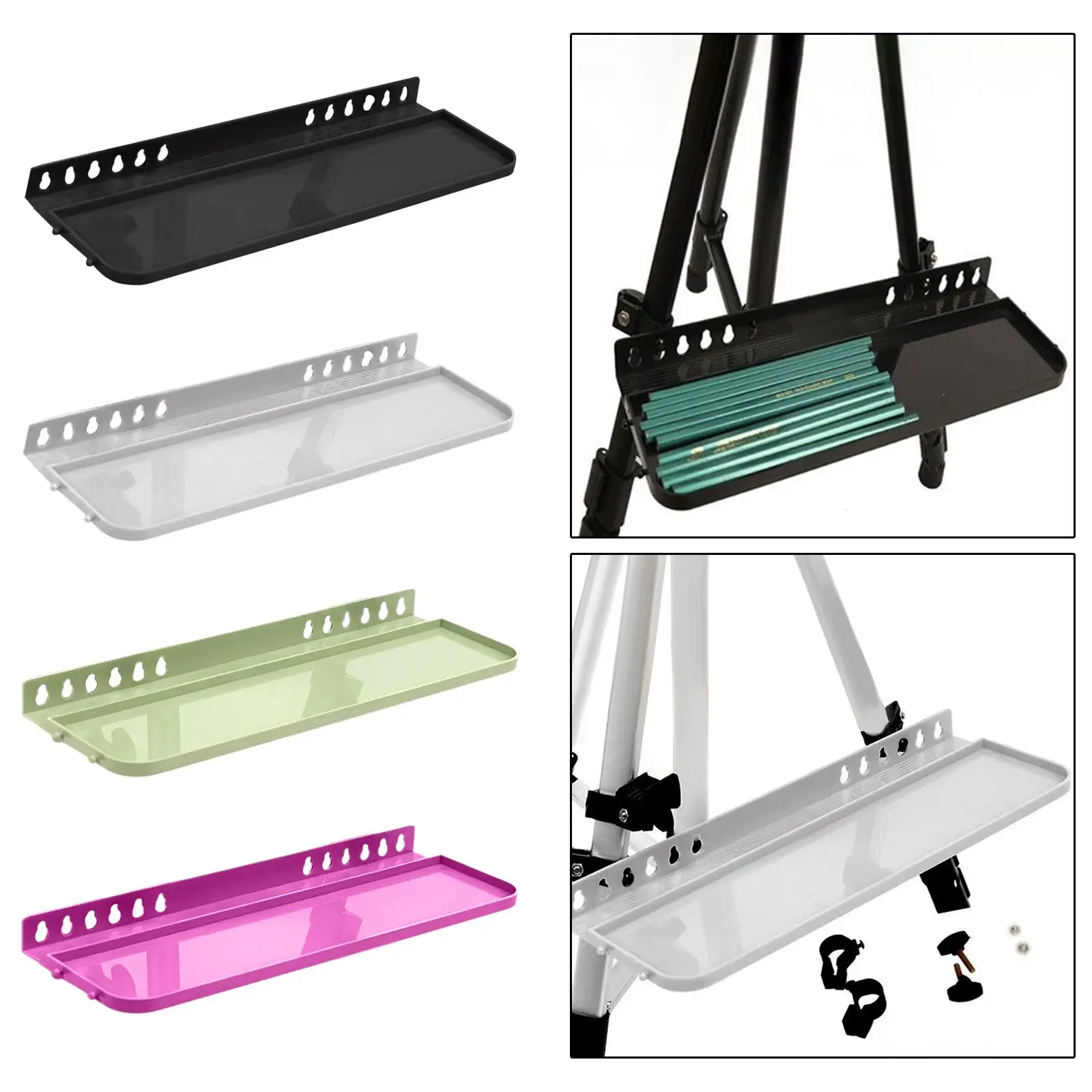 

Portable Sketch Rack with Detachable Tray for Easel, Ideal for Artists
